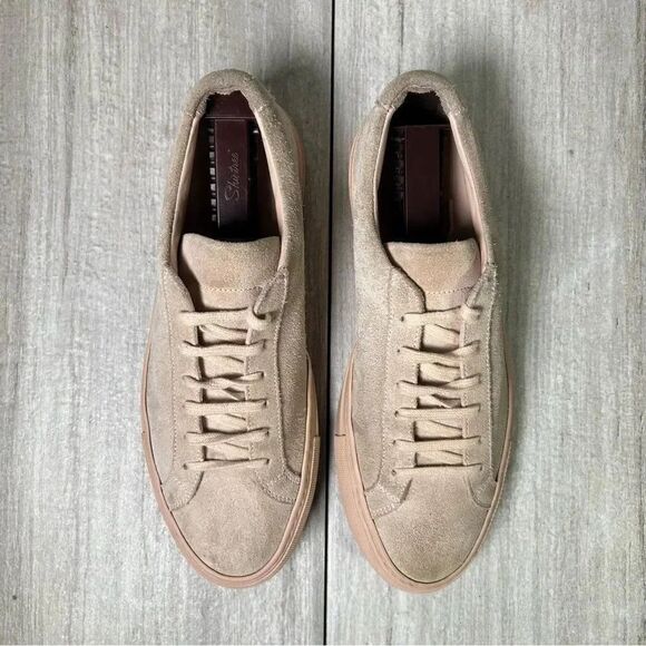 Woman By Common Projects Achilles Suede Lace Up Sneaker Women’s Size 7 EUR 37 - Picture 4 of 10